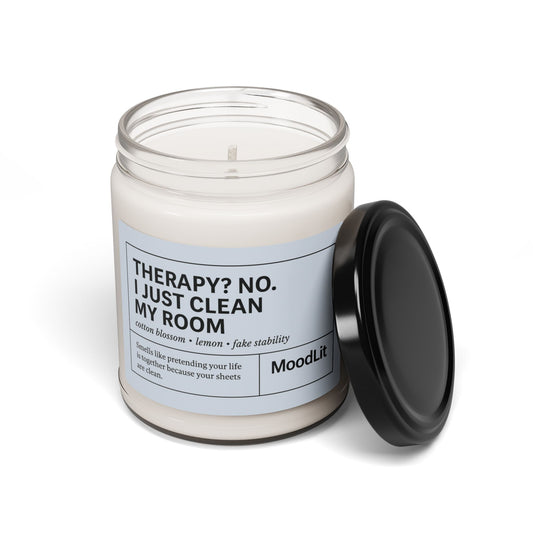"Therapy? No. I Just Clean My Room"