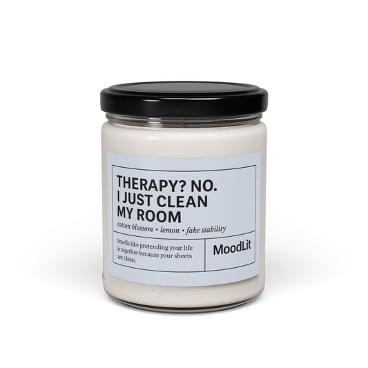 "Therapy? No. I Just Clean My Room"